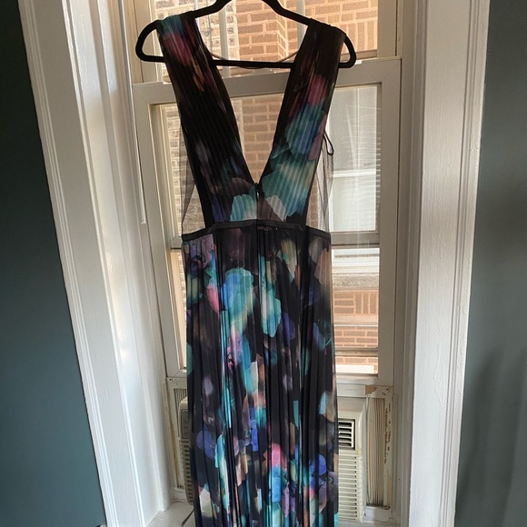 bebe Dresses & Skirts - COPY - Bebe mesh floor length gown